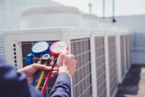 Residential heating and cooling system