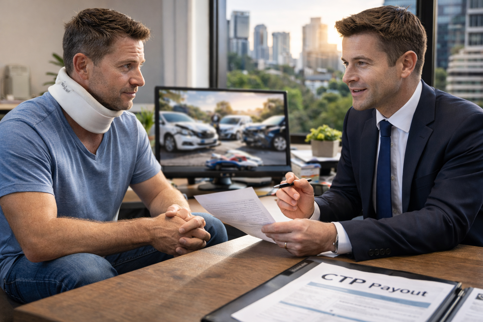 Brisbane Motor Vehicle Lawyers and CTP Payout Guide